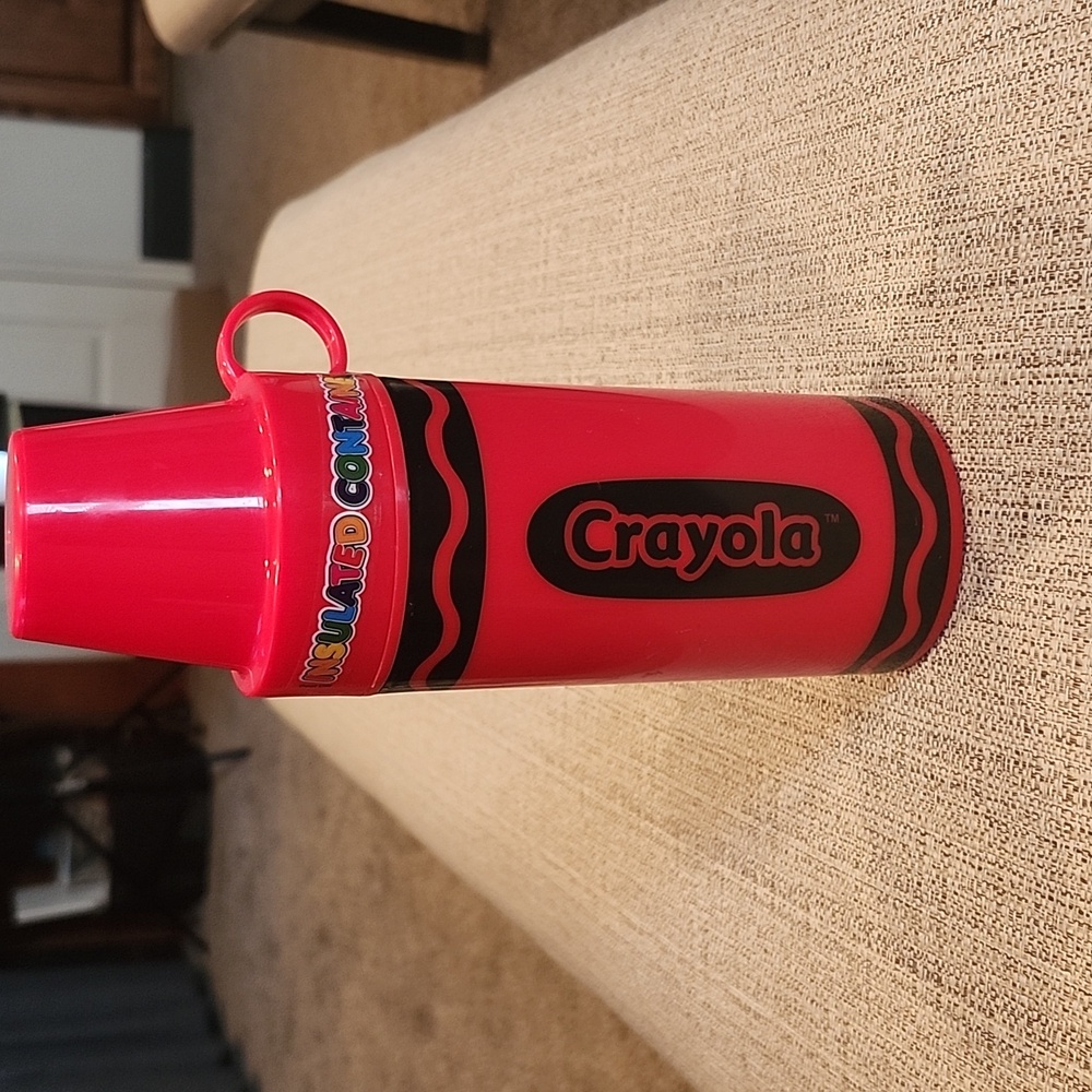 Crayola 2007 Red Insulated Thermos